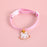 Candy-colored Avocado Pendant Cat Dog Safety Necklace