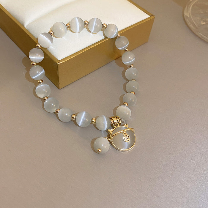 Strawberry Crystal Love Pearl Bracelets