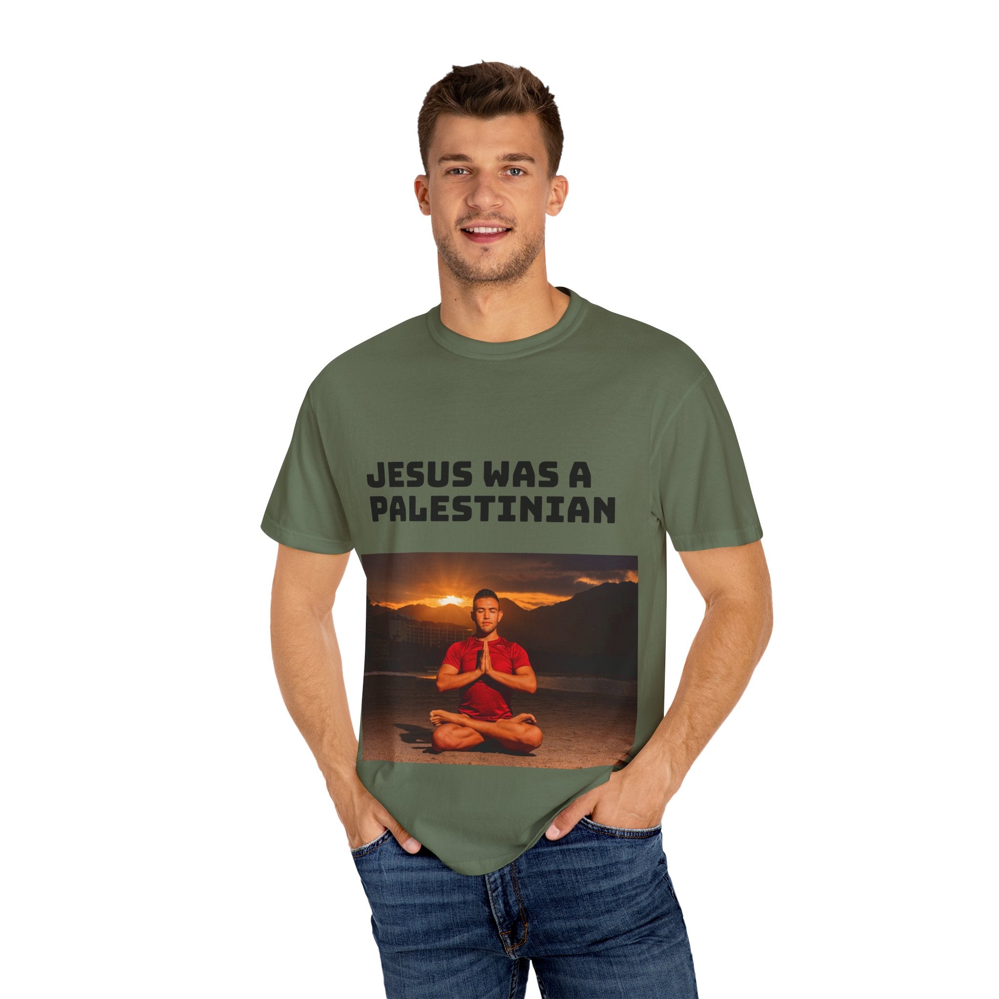 Jesus Was a Palestinian T-Shirt — Political Statement Tee