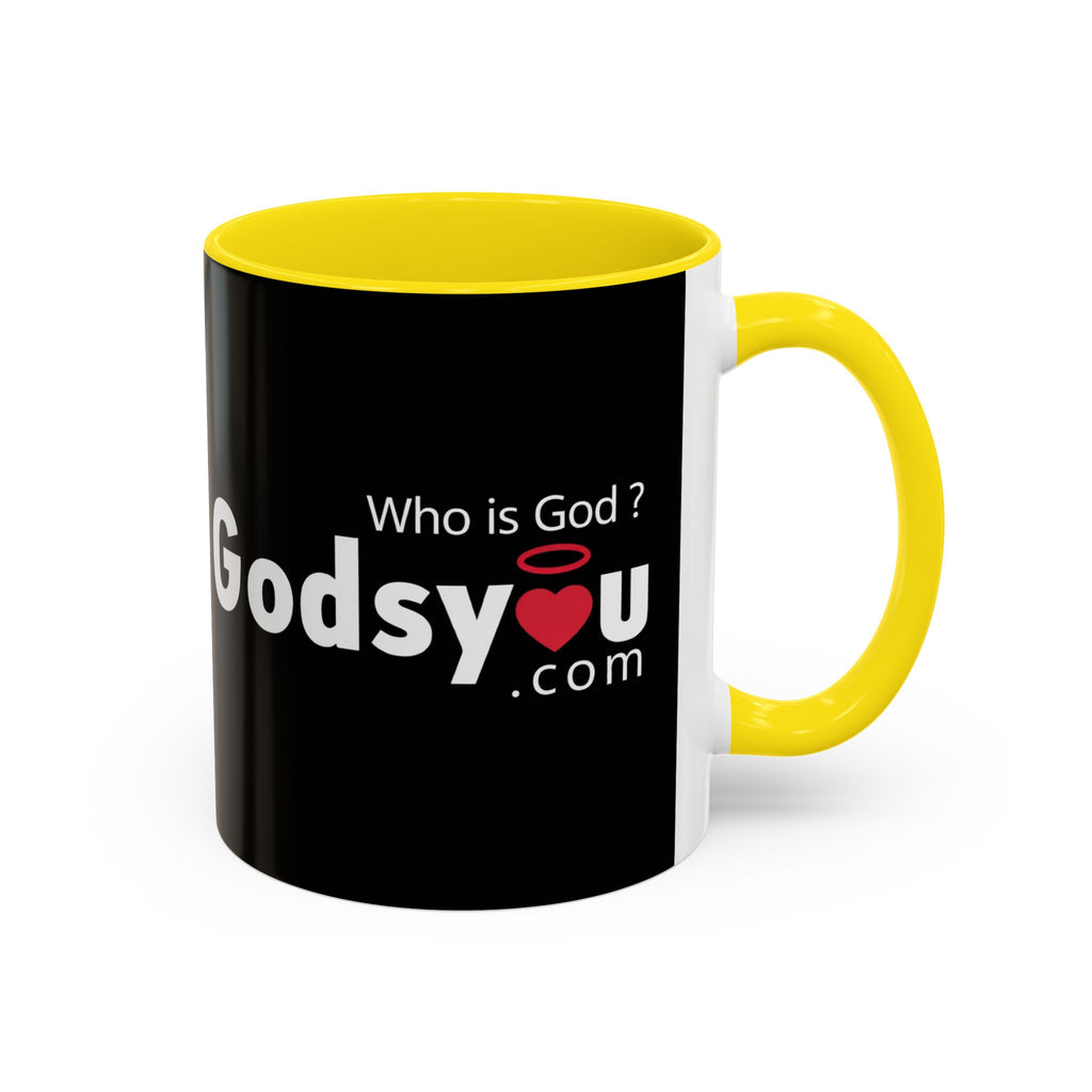 Godsyou logo coffee mug | Accent mug 11oz 15oz