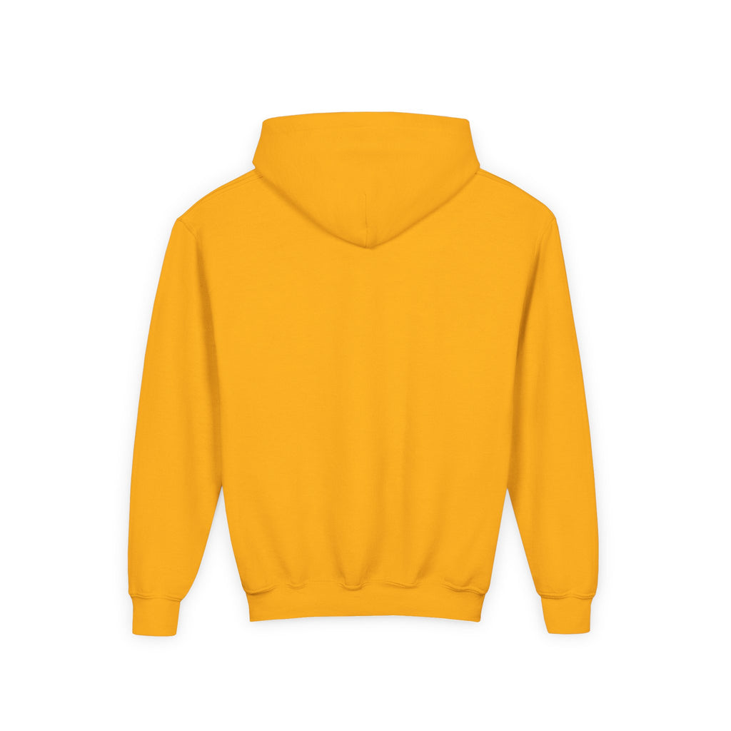 Godsyou logo square Youth Hoodie | Christian faith sweatshirt, minimalist black graphic