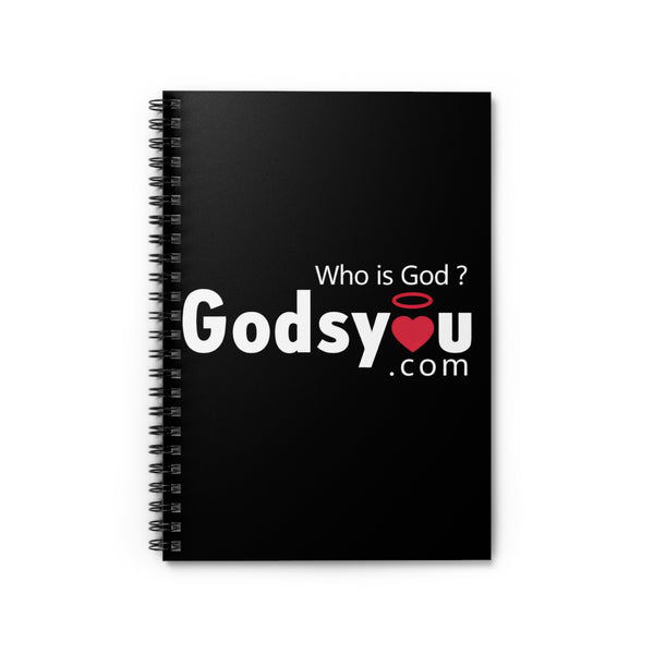 Godsyou Logo Spiral Notebook | Ruled Journal