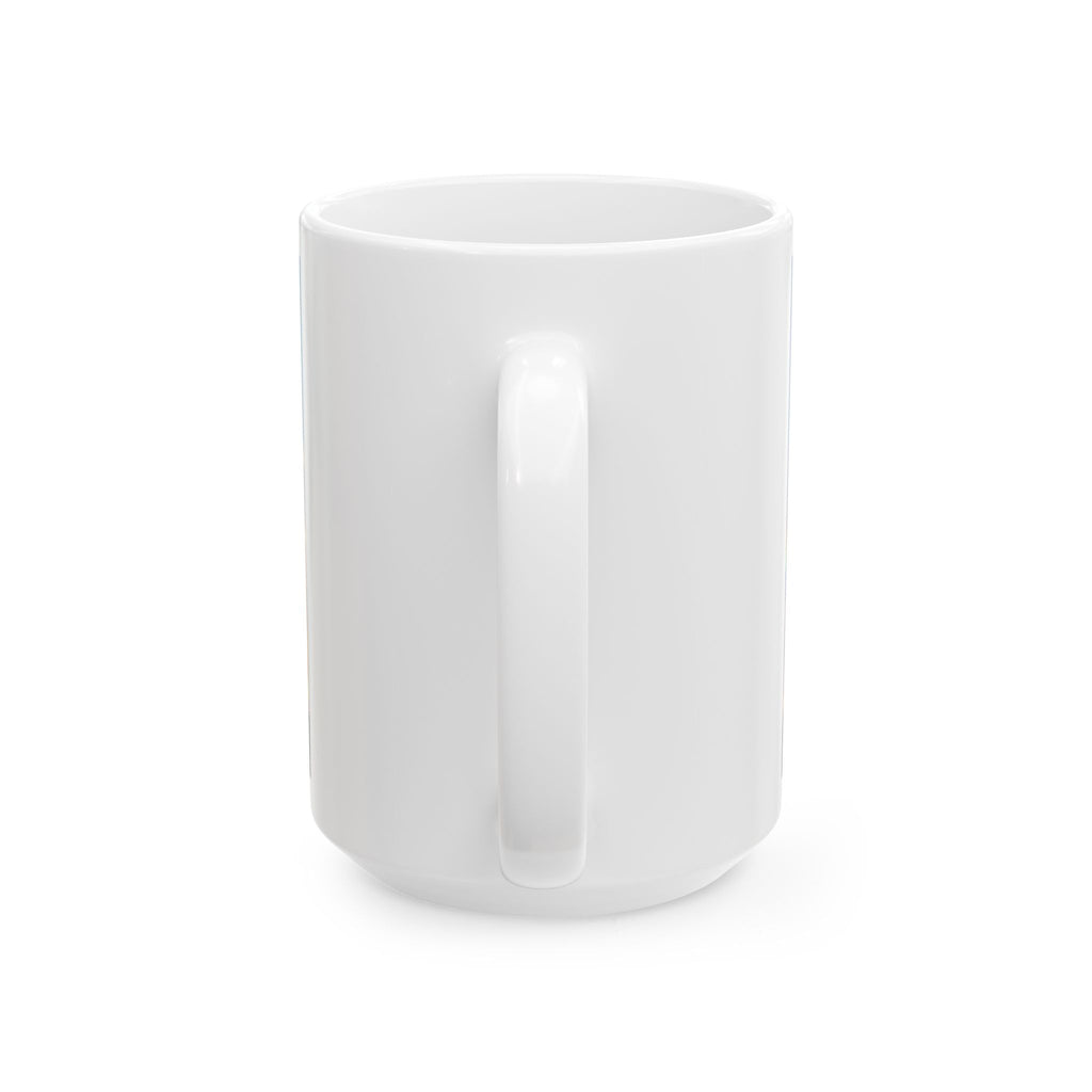 Create Your World Ceramic Mug — Inspirational Rainbow Painter Design (11oz/15oz)