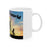 Create Your World Ceramic Mug — Inspirational Rainbow Painter Design (11oz/15oz)