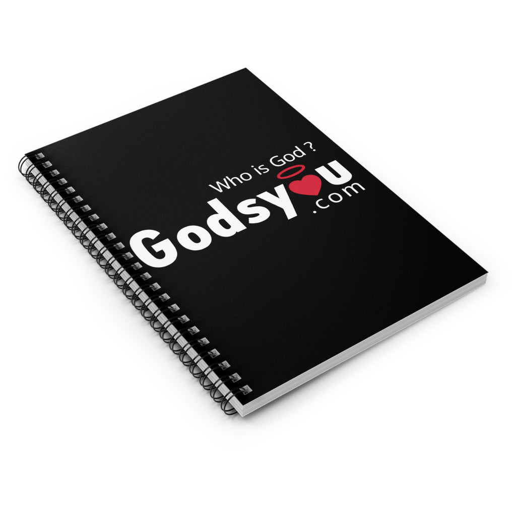 Godsyou Logo Spiral Notebook | Ruled Journal