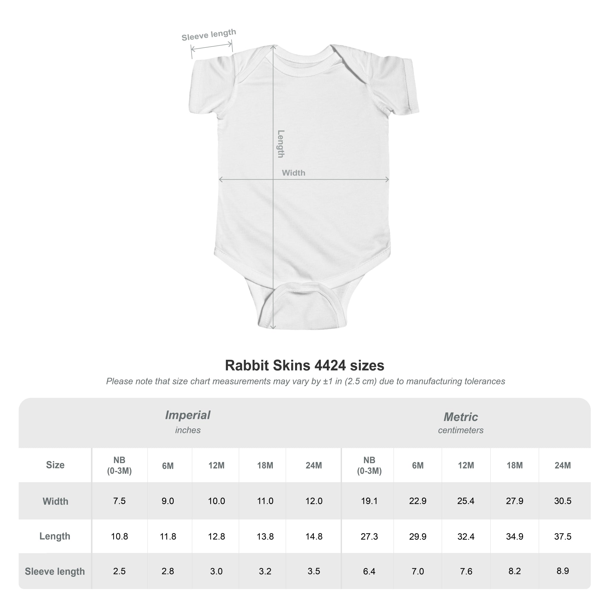Godsyou Logo Infant Bodysuit | Minimal Logo Baby Onesie