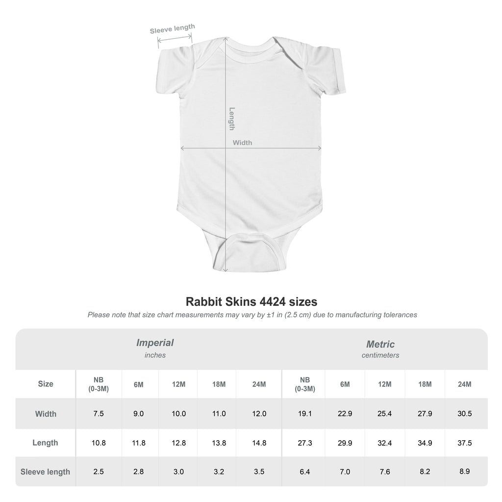 Godsyou Logo Infant Bodysuit | Minimal Logo Baby Onesie