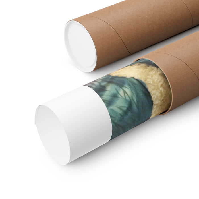 Poster — "Choose Happy, Be Happy" Dog Motivational Matte Vertical Poster