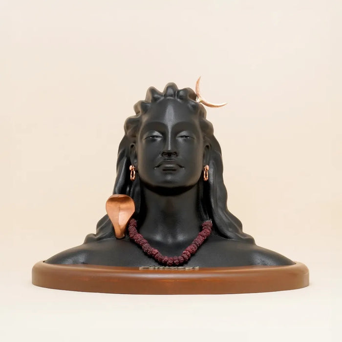 Adiyogi Statue with consecrated linga