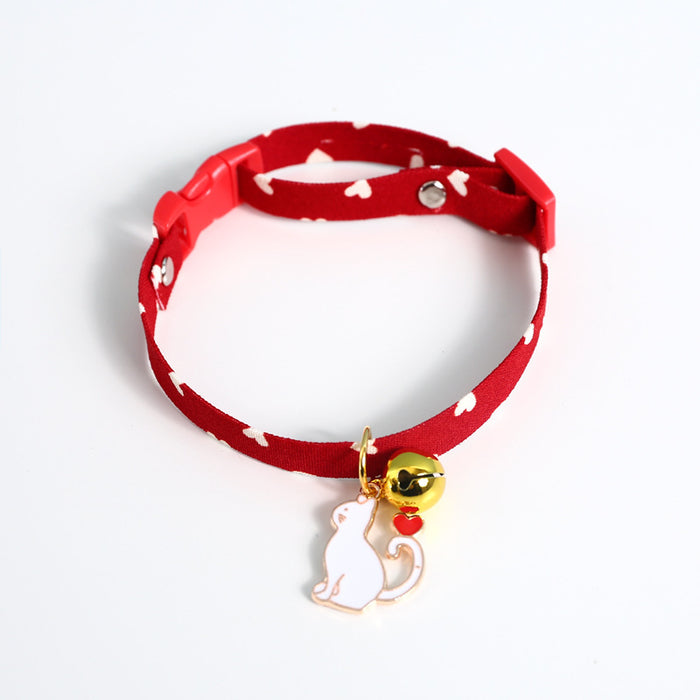Candy-colored Avocado Pendant Cat Dog Safety Necklace