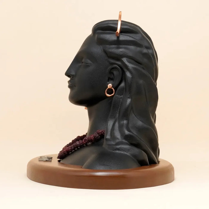 Adiyogi Statue with consecrated linga