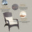Patio Chair With Cushions