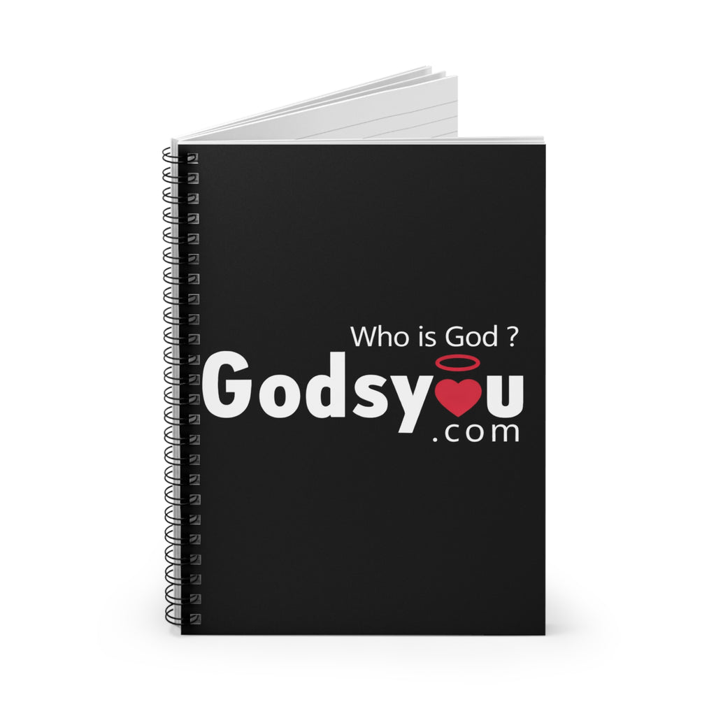 Godsyou Logo Spiral Notebook | Ruled Journal