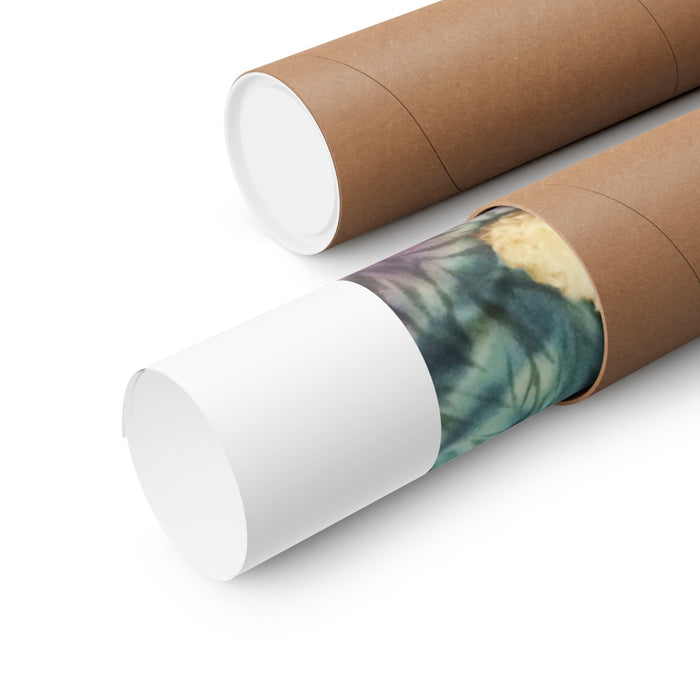 Poster — "Choose Happy, Be Happy" Dog Motivational Matte Vertical Poster