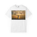 Love Life Sunset T-Shirt — Inspirational Beach Graphic Tee