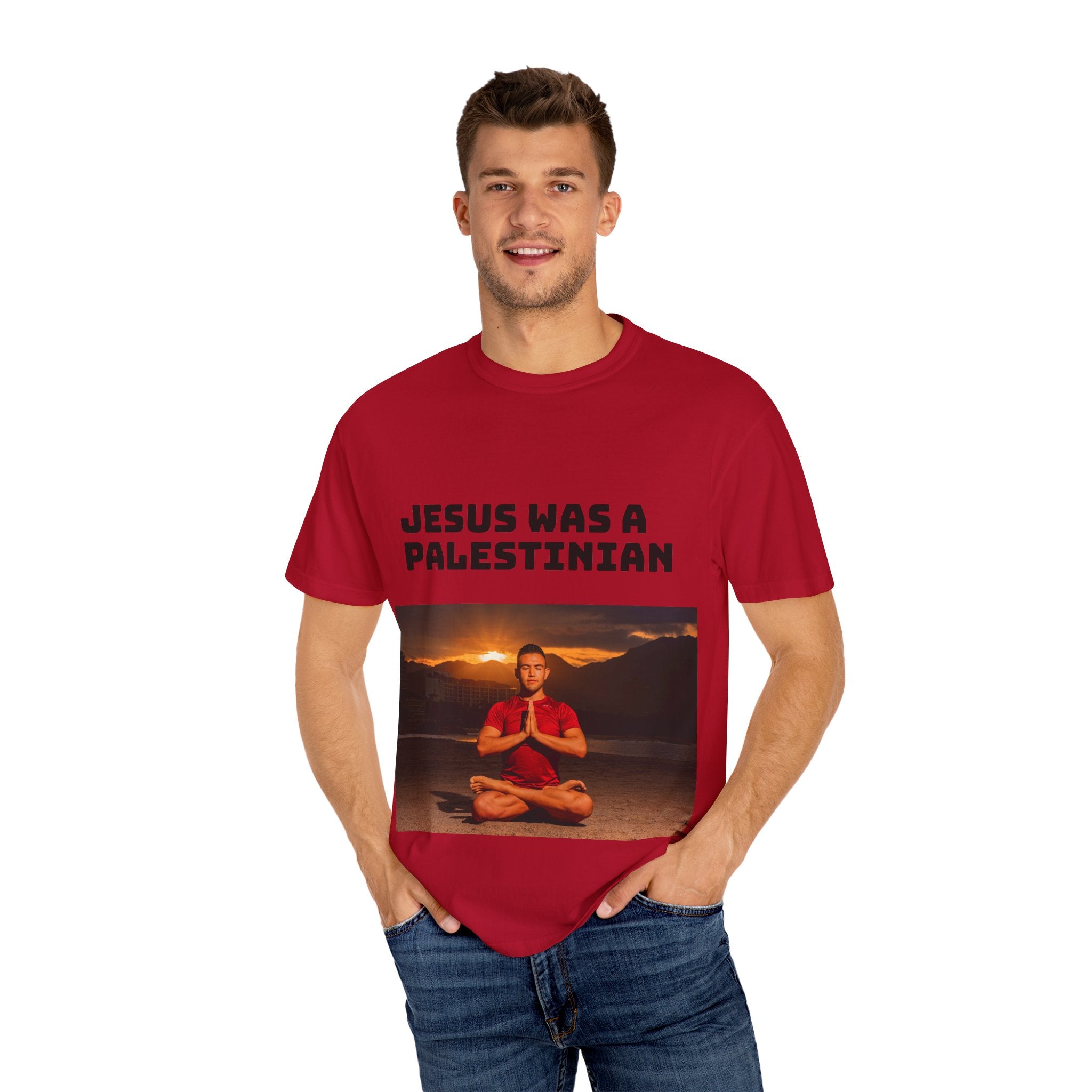 Jesus Was a Palestinian T-Shirt — Political Statement Tee
