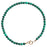 3mm Malachite Green  Bracelets Mall Crystal