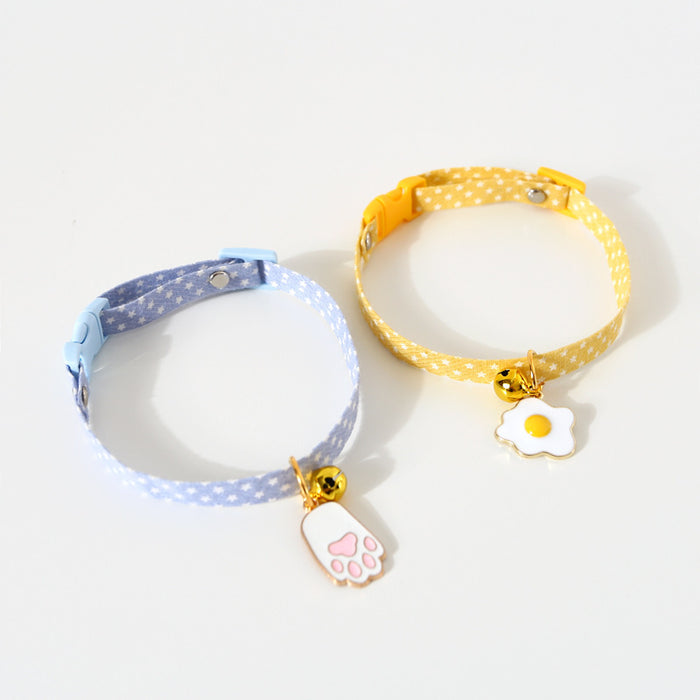 Candy-colored Avocado Pendant Cat Dog Safety Necklace