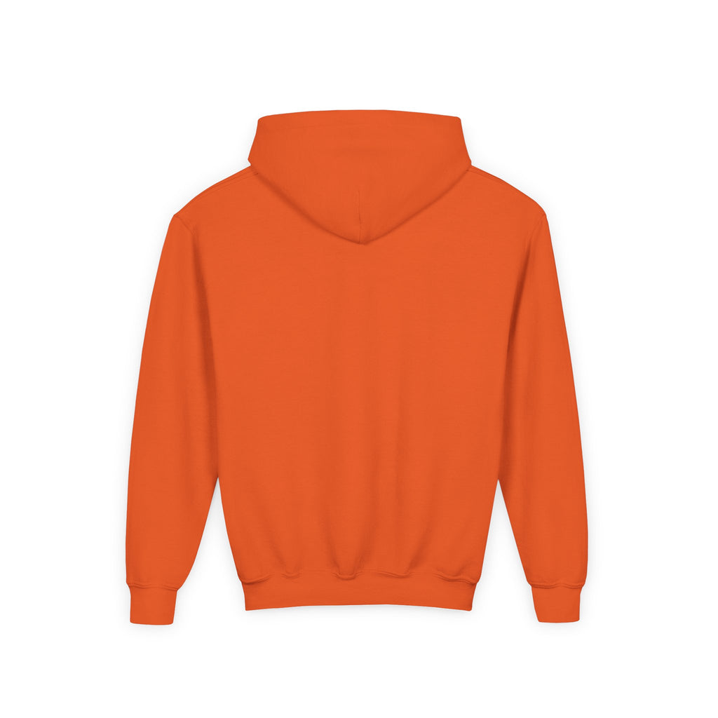 Godsyou logo square Youth Hoodie | Christian faith sweatshirt, minimalist black graphic