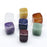 7 Chakra Stones Healing Crystals Natural Tumbled Polished Cube Gemstone Sets for Reiki Healing Meditation Yoga Balancing Therapy