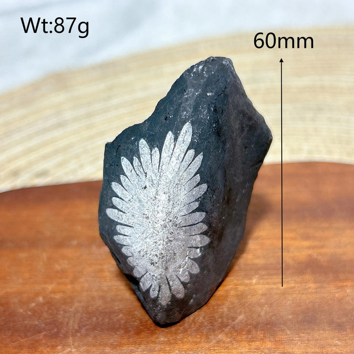 Healing Natural Crystal Chrysanthemum Stone Raw Stone Specimen Stand Gemstones Mineral Energy Reiki Home Decorations Gift