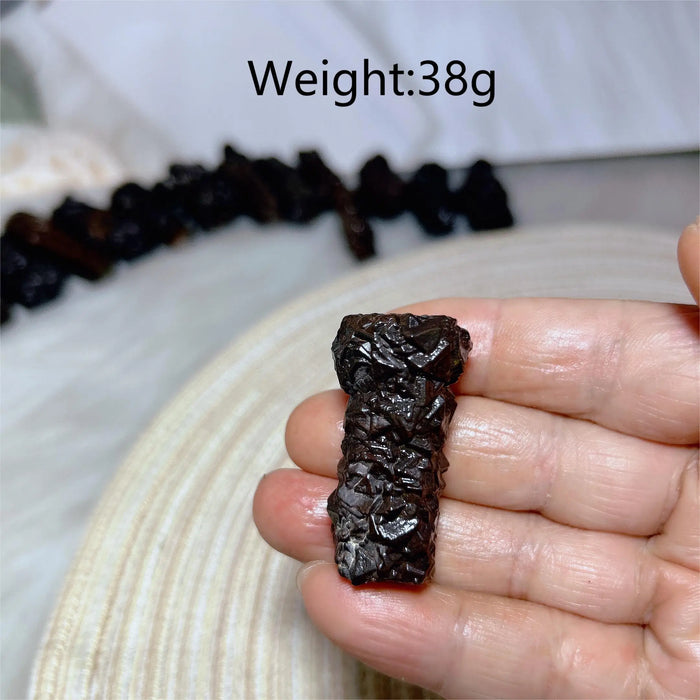 Healing Gemstone Natural Wholesale Crystal Black Diamond Rough Loose Raw Egypt  Prophecy Stones  Mediation Witchcraft  Gift