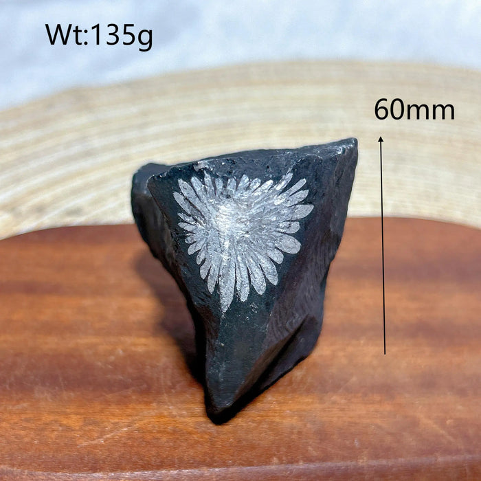 Healing Natural Crystal Chrysanthemum Stone Raw Stone Specimen Stand Gemstones Mineral Energy Reiki Home Decorations Gift