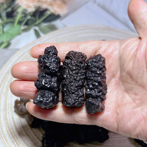 Healing Gemstone Natural Wholesale Crystal Black Diamond Rough Loose Raw Egypt  Prophecy Stones  Mediation Witchcraft  Gift