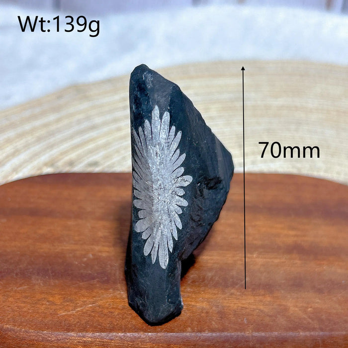 Healing Natural Crystal Chrysanthemum Stone Raw Stone Specimen Stand Gemstones Mineral Energy Reiki Home Decorations Gift