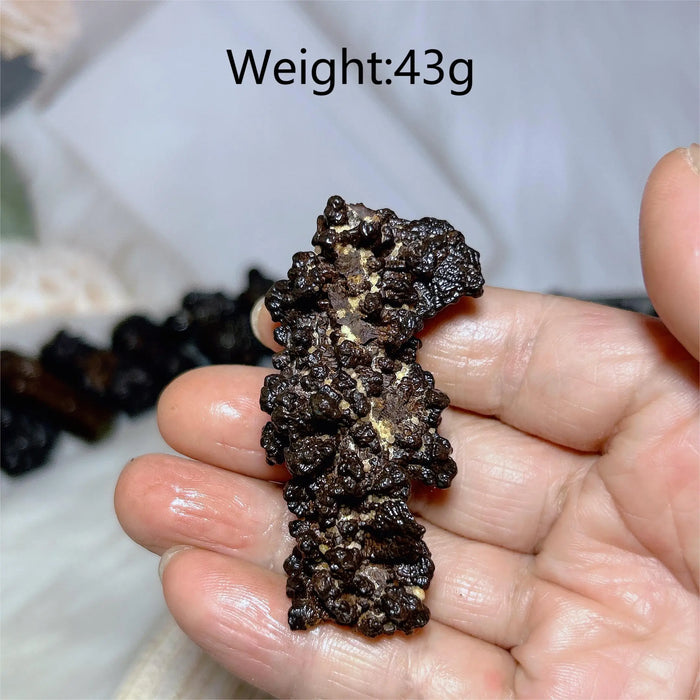 Healing Gemstone Natural Wholesale Crystal Black Diamond Rough Loose Raw Egypt  Prophecy Stones  Mediation Witchcraft  Gift