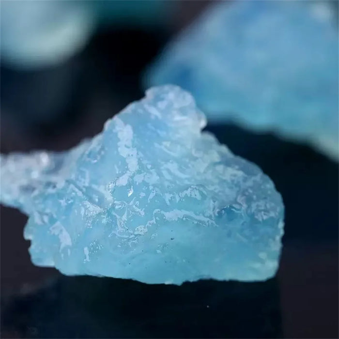 Aquamarine Rough Raw Stones Natural Gemstones Crystal Healing  Quartz Heal Decoration