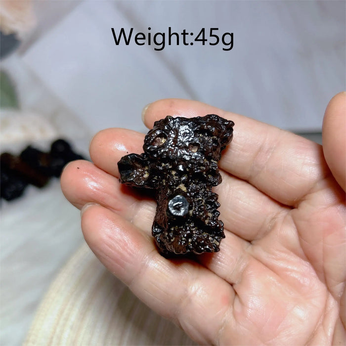 Healing Gemstone Natural Wholesale Crystal Black Diamond Rough Loose Raw Egypt  Prophecy Stones  Mediation Witchcraft  Gift