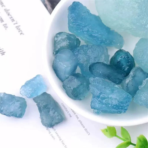 Aquamarine Rough Raw Stones Natural Gemstones Crystal Healing  Quartz Heal Decoration