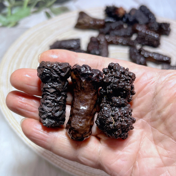 Healing Gemstone Natural Wholesale Crystal Black Diamond Rough Loose Raw Egypt  Prophecy Stones  Mediation Witchcraft  Gift