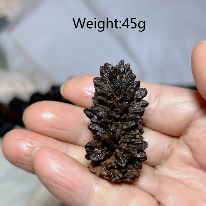 Healing Gemstone Natural Wholesale Crystal Black Diamond Rough Loose Raw Egypt  Prophecy Stones  Mediation Witchcraft  Gift