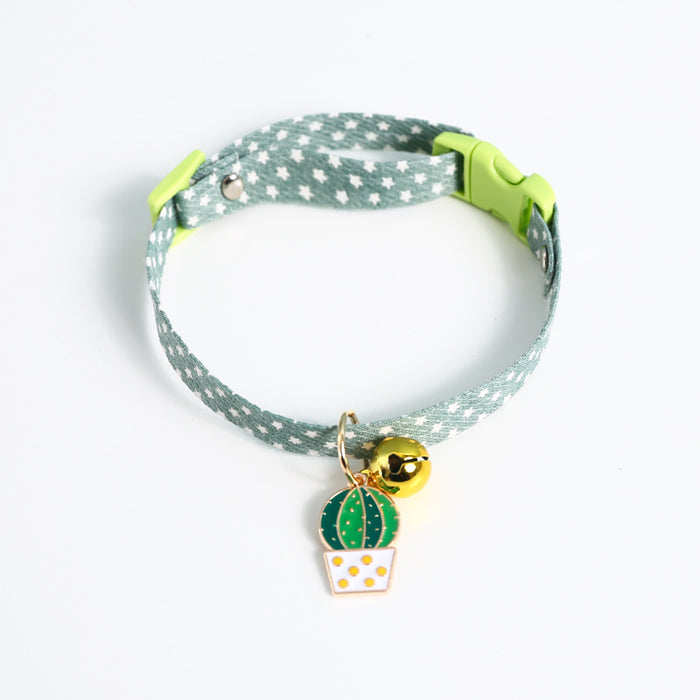 Candy-colored Avocado Pendant Cat Dog Safety Necklace