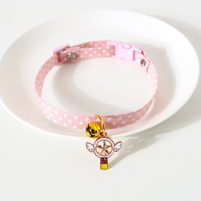 Candy-colored Avocado Pendant Cat Dog Safety Necklace