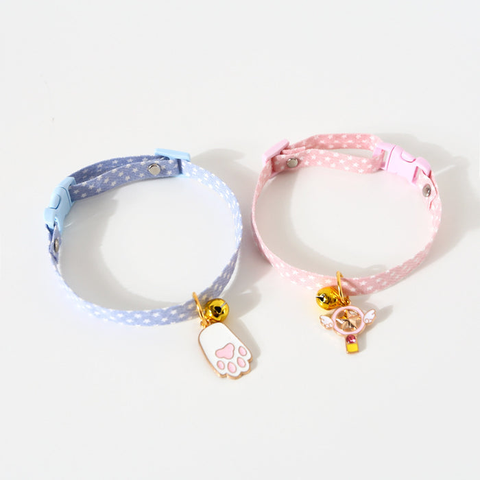 Candy-colored Avocado Pendant Cat Dog Safety Necklace