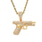 New Necklaces Hip-hop Necklaces Creative Diamond Inlay